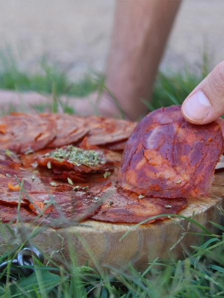 Sobres Chorizo Ibérico.