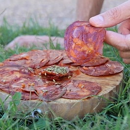 Sobres Chorizo Ibérico.