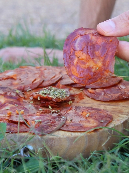 Sobres Chorizo Ibérico.